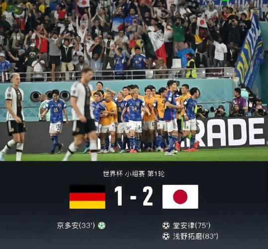 日本vs德国开局进球