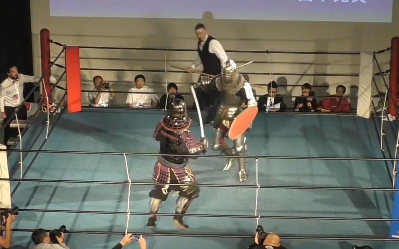 骑士vs日本武士视频