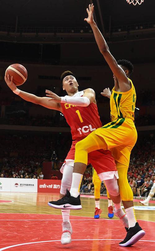 中国队篮球vs巴西的相关图片