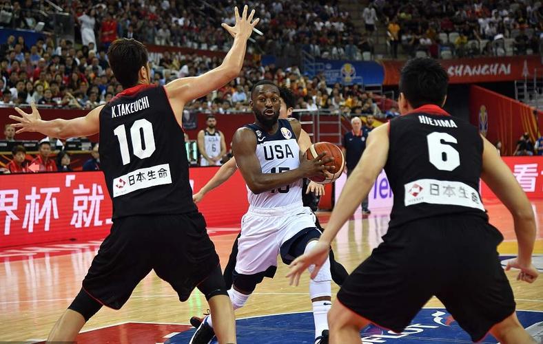 日本篮球队vs美国篮球队的相关图片